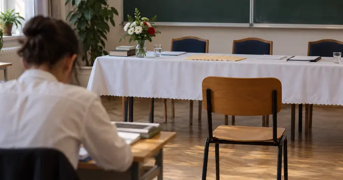 A szóbeli érettségi koreográfiája: tételhúzás, bizottság és felkészülés a zöld asztal előtt